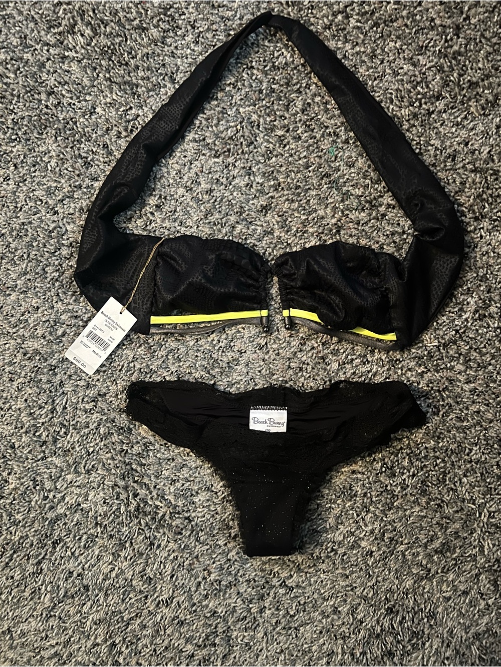 Beach Bunny Black Bikini lot